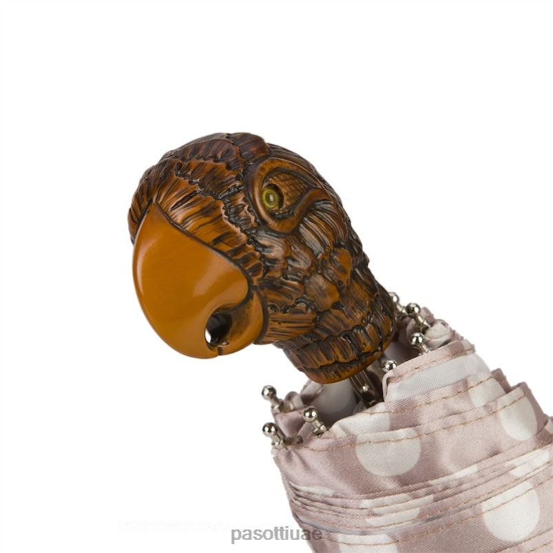 مظلة | 257 55874-153 139 - مظلة قابلة للطي منقطة بمقبض ببغاء PASOTTI Z446V619